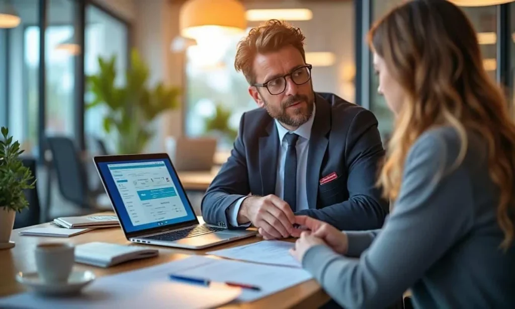 Errors and omissions (E&O) insurance protecting professionals from liability claims and financial losses.